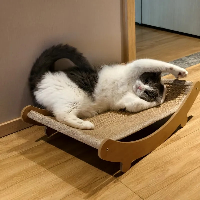 Almohadilla de Rascado y Cama Multifuncional para Gatos
