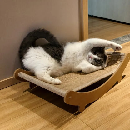 Almohadilla de Rascado y Cama Multifuncional para Gatos