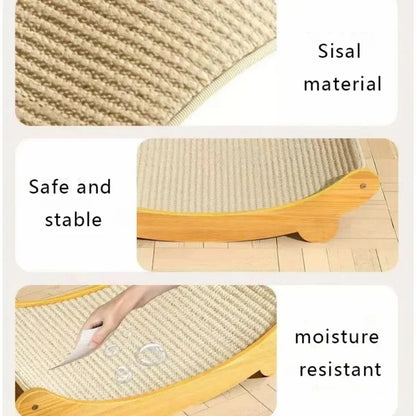 Almohadilla de Rascado y Cama Multifuncional para Gatos