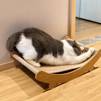 Almohadilla de Rascado y Cama Multifuncional para Gatos